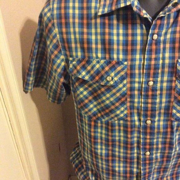 North Face Snap Button Shirt sz Small - Picture 6 of 11